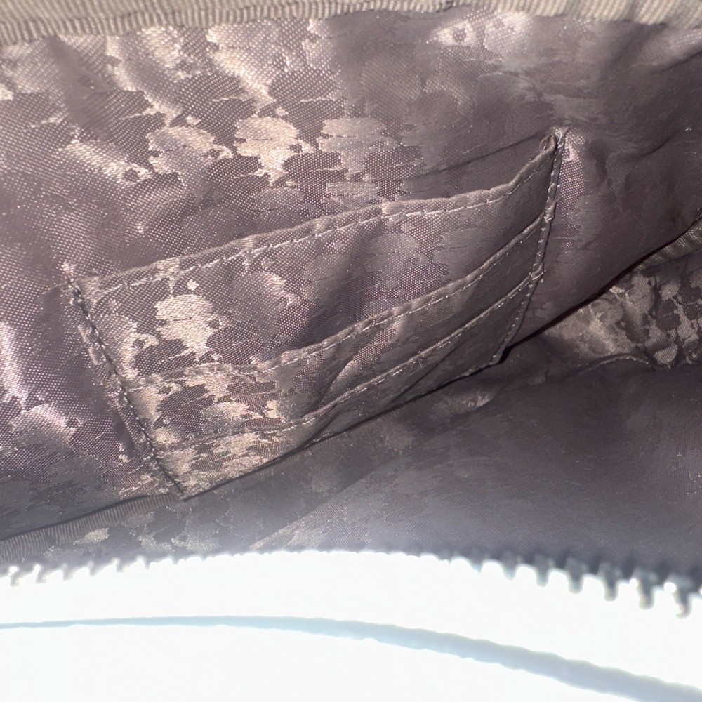 Karl Lagerfeld Paris White Embossed Crossbody Bag - Picture 4 of 5